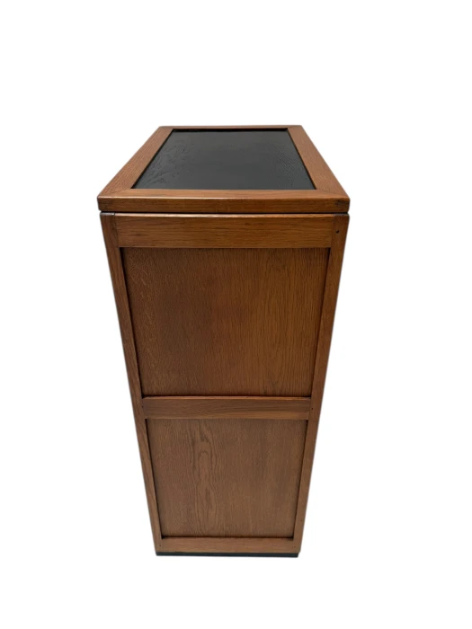 Art Deco Amsterdamse School Cabinet with Four Doors, 1930s